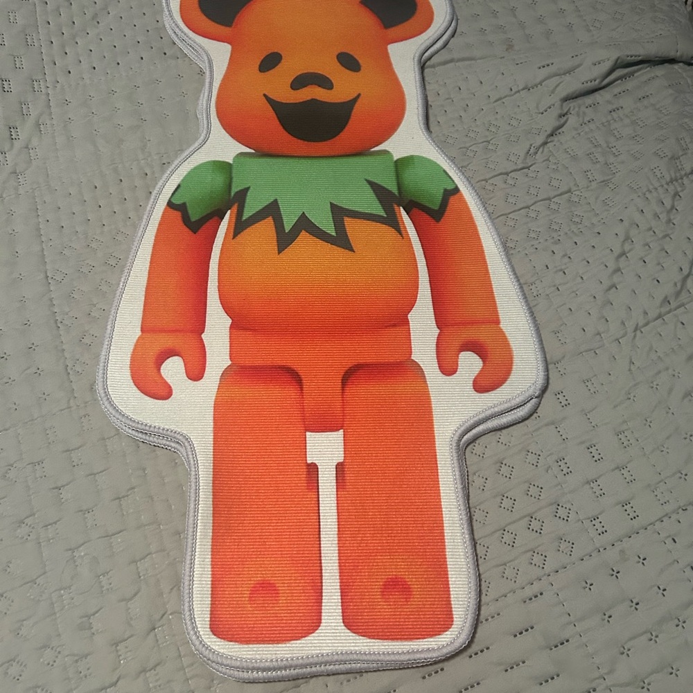 Bearbrick Grateful Dead dancing bear rug